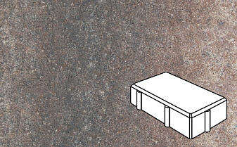 Плитка тротуарная Готика Natur, Брусчатка Б.2.П.6, Юпитер, 200*100*60 мм