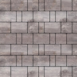 Плитка тротуарная SteinRus Bergamo А.6.Псм.4 гладкая, Colormix Умбра, толщина 40 мм