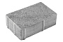 Плитка тротуарная Прямоугольник (Ла-Линия) Б.1.П.8 Искусственный камень Шунгит, 300*200*80 мм