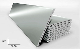 Керамогранитная плита Faveker GA16 для НФС, Metalizado, 1000*355*18 мм