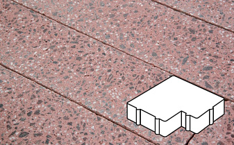 Плитка тротуарная Готика, Granite FINO, Калипсо, Ладожский, 200*200*60 мм