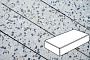 Плитка тротуарная Готика Granite FINO, картано, Грис Парга 300*150*80 мм