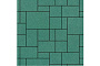 Плитка тротуарная SteinRus Инсбрук Альпен Б.7.Псм.6 Native, оливковый, толщина 60 мм