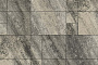 Плитка тротуарная Грандо Б.9.Ф.6см Листопад гладкий Антрацит