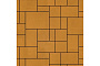 Плитка тротуарная SteinRus Инсбрук Альпен Б.7.Псм.6 гладкая, желтый, толщина 60 мм