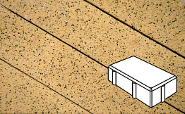 Плитка тротуарная Готика, City Granite FERRO, Брусчатка В.2.П.8, Жельтау, 200*100*80 мм