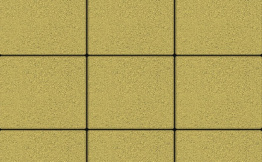 Плитка тротуарная Квадрум (Квадрат) В.1.К.10 гладкий желтый