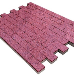 Плитка тротуарная SteinRus Прямоугольник А.6.П.4 Backwash, Сиваш, 200*100*40 мм