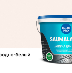 Затирка Kiilto Saumalaasti для плитки, цвет 11 природно-белый, 10 кг