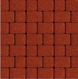 Плитка тротуарная SteinRus, Инсбрук Альт Дуо А.3(С).Фсм.4, Native, оранжевый, толщина 40 мм