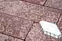 Плитка тротуарная Готика, City Granite FINO, Зарядье, Сансет, 600*400*100 мм