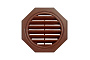 Чердачное окно FAKRO, размер 550*550 мм, цвет коричневый