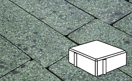 Плитка тротуарная Готика, City Granite FINO, Квадрат, Порфир, 100*100*80 мм