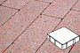 Плита тротуарная Готика Granite FINERRO, квадрат, Травертин 150*150*80 мм