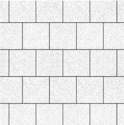 Плитка тротуарная SteinRus Квадрат большой Б.1.К.6, Native, белый, 200*200*60 мм