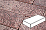 Плитка тротуарная Готика, City Granite FINO, Картано, Сансет, 300*150*80 мм