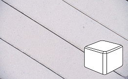 Плитка тротуарная Готика Profi, Куб, крисалл, частичный прокрас, б/ц, 80*80*80 мм