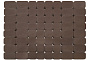 Плитка тротуарная BRAER Классико Дуо коричневый, 115/172*115*40 мм