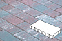 Плитка тротуарная Готика Natur, Плита, Сатурн, 600*200*80 мм