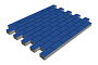 Плитка тротуарная SteinRus Прямоугольник Б.6.П.6, гладкая, синий, 200*100*60 мм