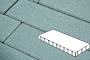 Плитка тротуарная Готика Profi, Плита, синий, частичный прокрас, б/ц, 1000*500*80 мм