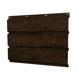 Софит Grand Line металлический полная перфорация 0,45 Print Premium с пленкой Antique Wood