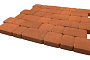 Плитка тротуарная SteinRus Инсбрук Альт А.1.Фсм.4, Old-age, оранжевый, толщина 40 мм