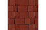 Плитка тротуарная SteinRus Старый город Б.2.Фсм.6, гладкая, красный, толщина 60 мм