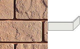 Облицовочный камень Leonardo Stone угловой элемент Монако 136/275*115*20 мм 915