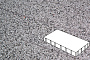 Плитка тротуарная Готика, Granite FINERRO, Плита, Белла Уайт, 600*300*60 мм