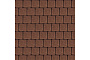 Плитка тротуарная SteinRus Квадрат Лайн малый Б.2.К.6, Old-age, коричневый, 100*100*60 мм