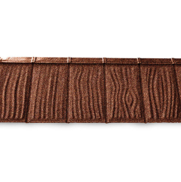 Композитная черепица рядовая Metrotile IShake Terracotta