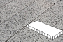 Плитка тротуарная Готика, City Granite FINO, Плита, Цветок Урала, 900*300*100 мм