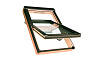 Мансардное окно FAKRO FTP-V P2 Profi триплекс с легкоочищающимся покрытием, 780*1400 мм