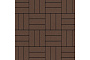 Плитка тротуарная SteinRus Паркет Б.2.П.6, гладкая, коричневый, 210*70*60 мм