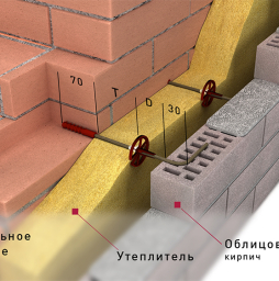 Гнутая гибкая связь Гален БПА-Г 320-6-1П 6*320 мм для монолитных и кирпичных стен