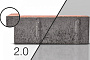Плитка тротуарная BRAER Старый город Ландхаус 2.0 Color Mix Мальва