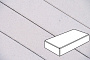 Плитка тротуарная Готика Profi, Картано Гранде, кристалл, частичный прокрас, б/ц, 300*200*80 мм