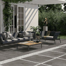 Керамогранит WIFi Ceramiche Nuage Nero, 600*600*20 мм