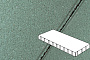 Плитка тротуарная Готика Profi, Плита, зеленый, частичный прокрас, б/ц, 1000*500*100 мм