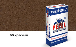 Цветной кладочный раствор Perel NL 5160 красный зимний, 25 кг