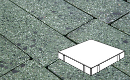 Плитка тротуарная Готика, Granite FINO, Квадрат, Порфир, 500*500*120 мм