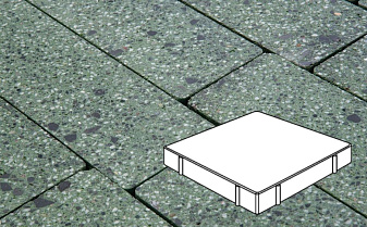 Плитка тротуарная Готика, Granite FINO, Квадрат, Порфир, 500*500*120 мм