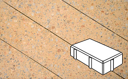 Плитка тротуарная Готика, City Granite FINO, Брусчатка В.2.П.8, Павловское, 200*100*80 мм