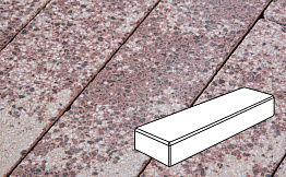 Плитка тротуарная Готика Granite FINERRO, паркет, Сансет 300*100*80 мм