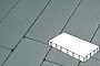 Плитка тротуарная Готика Profi, Плита, синий, частичный прокрас, с/ц, 600*300*100 мм