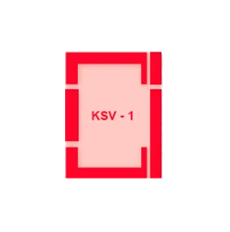 Часть комбинированного оклада FAKRO KSV-1, 550*780 мм