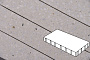 Плитка тротуарная Готика, Granite FINERRO, Плита без фаски, Мансуровский, 600*200*100 мм