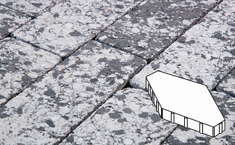 Плитка тротуарная Готика, City Granite FINERRO, Зарядье, Диорит, 600*400*100 мм