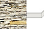 Угловой искусственный камень для навесных вентилируемых фасадов White Hills Кросс Фелл цвет F100-05